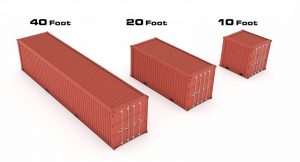 container sizes